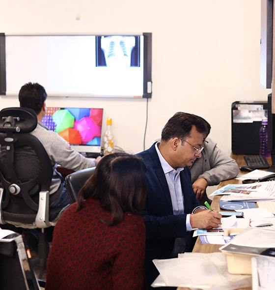 Patient Report colletion in Health Care Imaging Centre Meerut